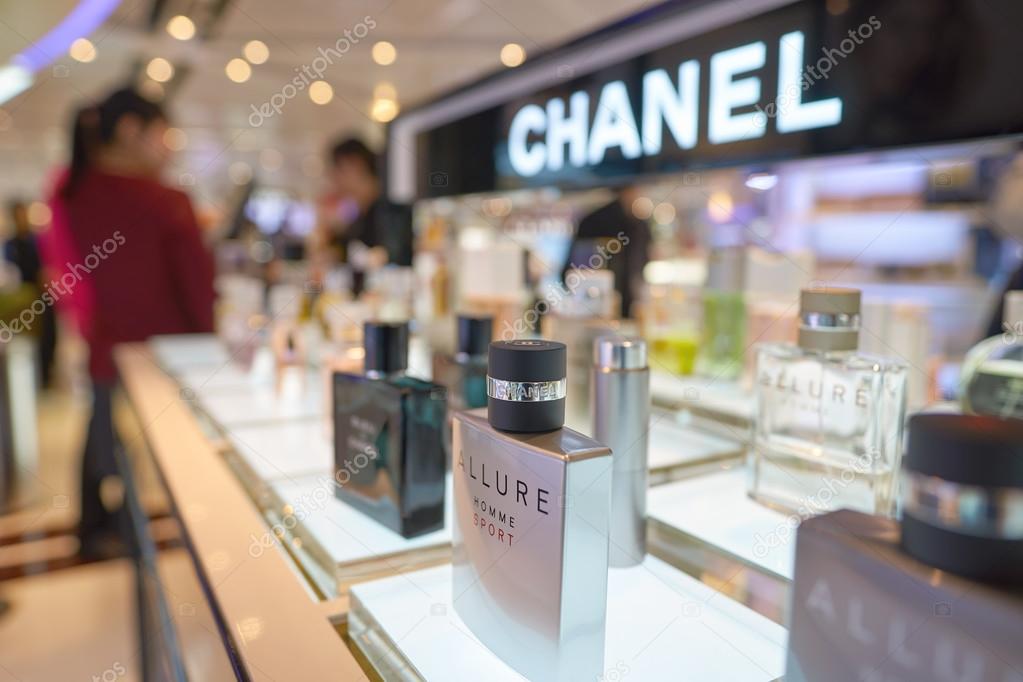 Chanel perfumes in a store – Stock Editorial Photo © teamtime