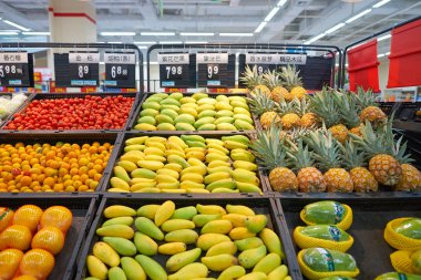 Çin'de Walmart mağaza