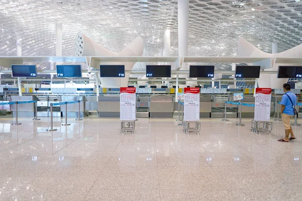 Aeroporto internazionale di Shenzhen Bao'an — Foto Stock