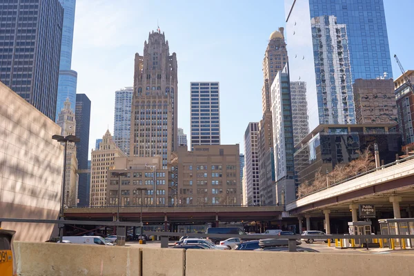 Ciudad de Chicago durante el día — Foto de Stock