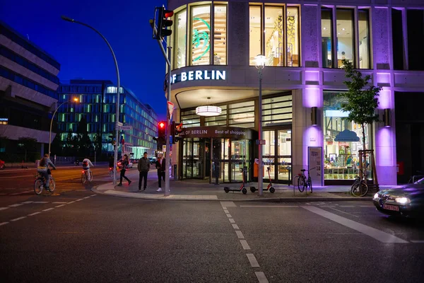 Berlim Alemanha Circa Setembro 2019 Entrada Para Centro Comercial Berlim — Fotografia de Stock