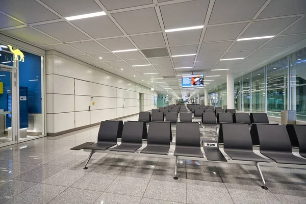 Munich Alemanha Circa Janeiro 2020 Tiro Interior Aeroporto Munique — Fotografia de Stock