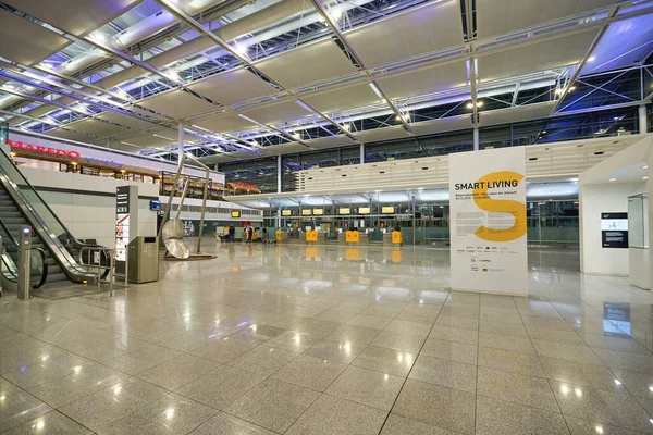 Munich Alemania Circa Enero 2020 Plano Interior Del Aeropuerto Múnich —  Fotos de Stock