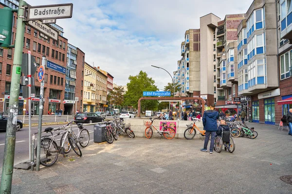 Berli Almanya Circa Eptember 2019 Gündüz Berlin Sokak Manzarası — Stok fotoğraf