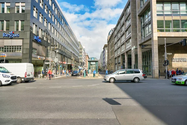 Berli Almanya Crca Eptesi 2019 Gündüz Berlin Şehir Manzarası — Stok fotoğraf