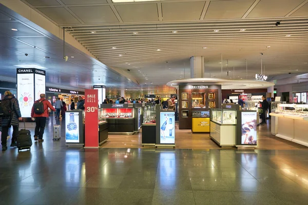 Munich Alemania Circa Enero 2020 Plano Interior Del Aeropuerto Múnich — Foto de Stock