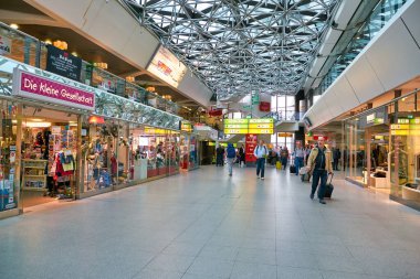 BERLİN, GERMANY - CIRCA SEPTEMBER, 2019: Berlin 'in ana uluslararası havalimanı olan 