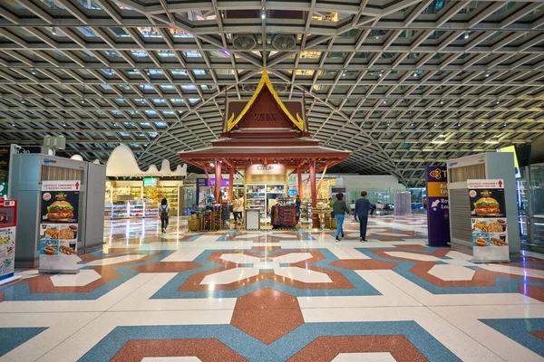 Bangkok Thailand Circa January 2020 Vnitřní Záběr Letiště Suvarnabhumi — Stock fotografie