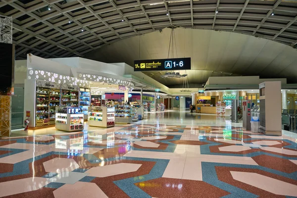 Bangkok Thailand Circa Januar 2020 Innenaufnahme Des Flughafens Suvarnabhumi — Stockfoto