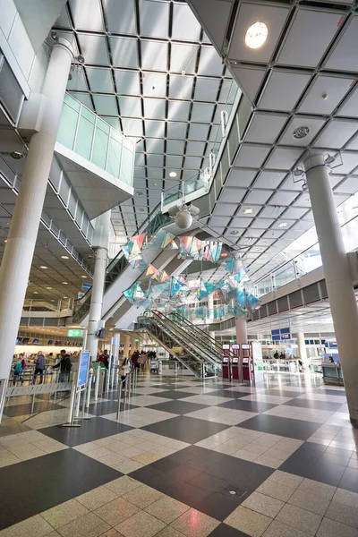 Munich Tyskland Circa January 2020 Interiör Bild Terminal Münchens Flygplats — Stockfoto