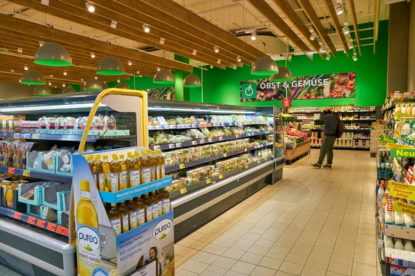 Berlin Germany Circa September 2019 Interior Shot Kaufland Berlin Kaufland — Stock Photo, Image