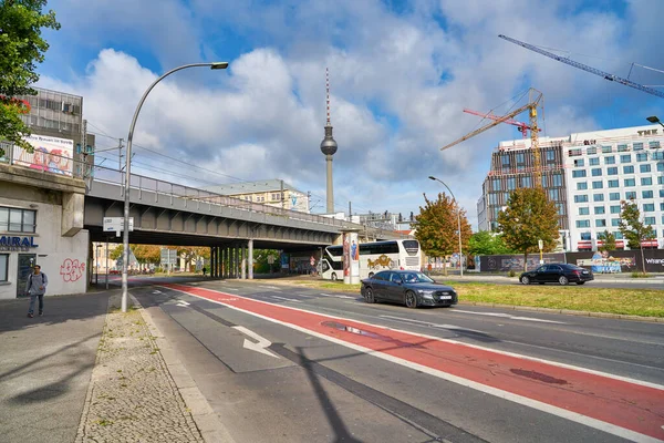 Berlin Niemcy Circa Wrzesień 2019 Krajobraz Miejski Berlina Dzień — Zdjęcie stockowe