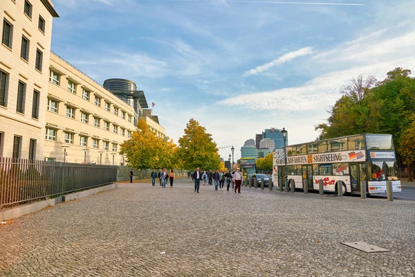 Berlim Alemanha Circa Setembro 2019 Paisagem Urbana Berlim Durante Dia — Fotografia de Stock