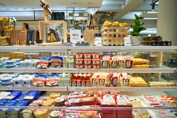 Berlin Germany Circa September 2019 Food Display Kaufhaus Des Westens — Stock Photo, Image