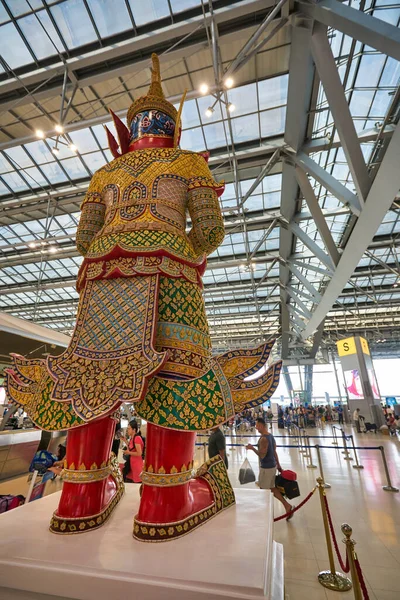 Bangkok Thailandia Circa Gennaio 2020 Riprese Interne Dell Aeroporto Suvarnabhumi — Foto Stock