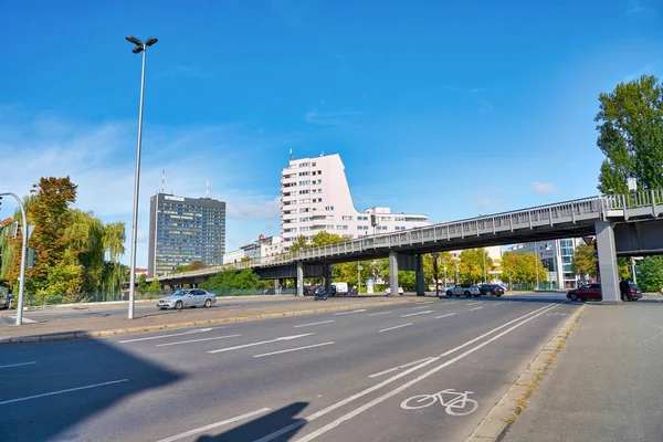 Berlijn Duitsland Circa September 2019 Berlijnse Stadslandschap Overdag — Stockfoto