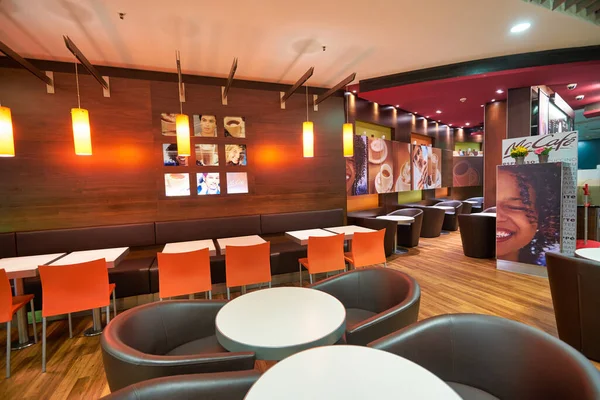 Frankfurt Main Germany Circa January 2020 Mccafe Frankfurt Main Airport — Stock Photo, Image