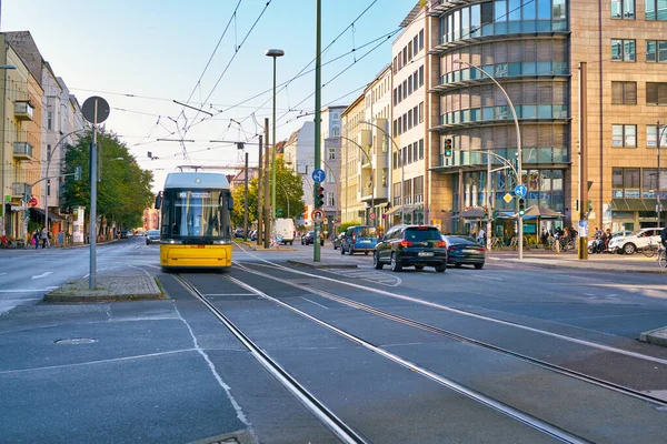 Berlino Germania Circa Settembre 2019 Bombardier Flexity Berlino Vista Giorno — Foto Stock