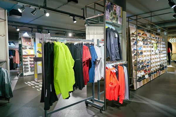 Berlin Tyskland Circa September 2019 Interiörfoto Runners Point Store Berlin — Stockfoto