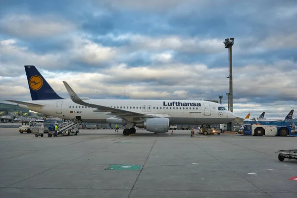 Frankfurt Main Germany Circa January 2020 Airbus A320 200 Управляется — стоковое фото