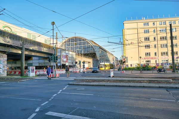 Berlin Niemcy Circa Wrzesień 2019 Widok Stację Berlin Alexanderplatz Dzień — Zdjęcie stockowe