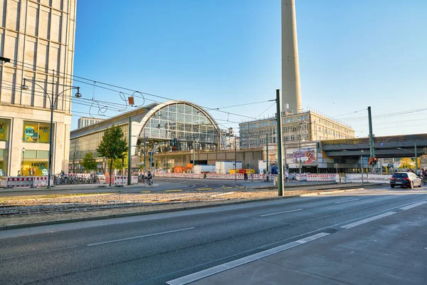 Berlin Deutschland Circa September 2019 Blick Auf Den Bahnhof Berlin — Stockfoto