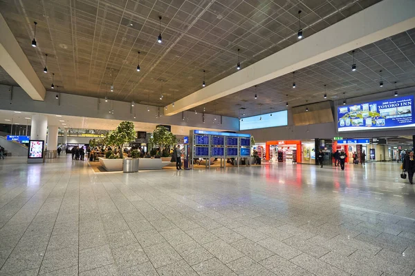 Frankfurt Main Alemanha Circa Janeiro 2020 Fotografia Interior Aeroporto Frankfurt — Fotografia de Stock