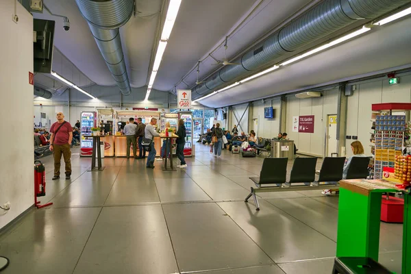 Berlim Alemanha Circa Septembro 2019 Fotografia Interior Aeroporto Berlim Tegel — Fotografia de Stock