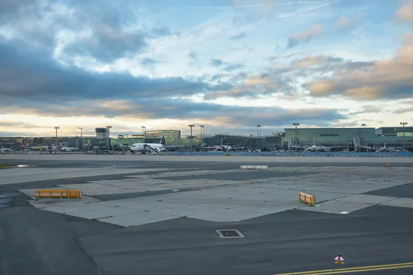 Frankfurt Main Tyskland Circa Januari 2020 Över Frankfurt Main Airport — Stockfoto