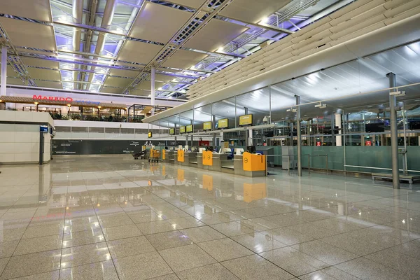 Munich Germany Circa January 2020 Check Area Terminal Munich Airport — Stock Photo, Image