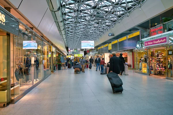 Berlim Alemanha Circa Septembro 2019 Fotografia Interior Aeroporto Berlim Tegel — Fotografia de Stock