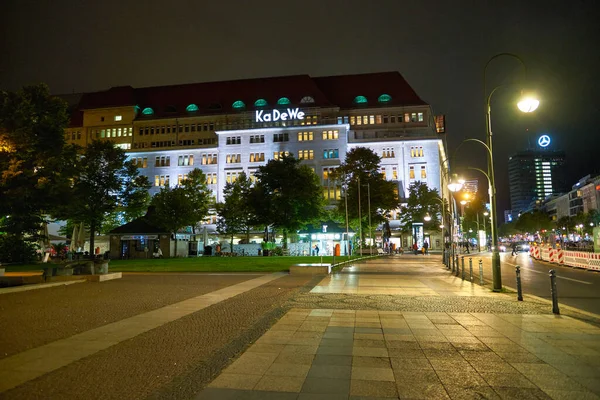 Berlin Germany Circa September 2019 Kaufhaus Des Westens Kadewe Department — Stock Photo, Image