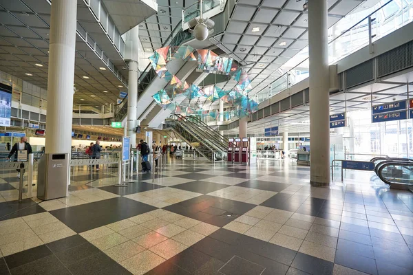 Munich Γερμανία Circa Ιανουαριοσ 2020 Εσωτερική Λήψη Του Αεροσταθμού Αεροδρόμιο — Φωτογραφία Αρχείου