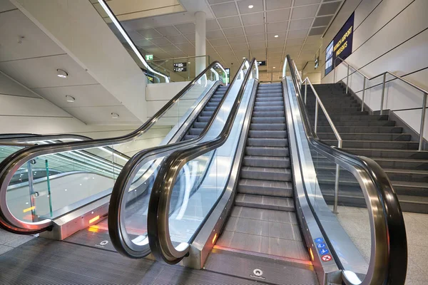 Munich Alemania Circa Enero 2020 Plano Interior Del Aeropuerto Múnich — Foto de Stock