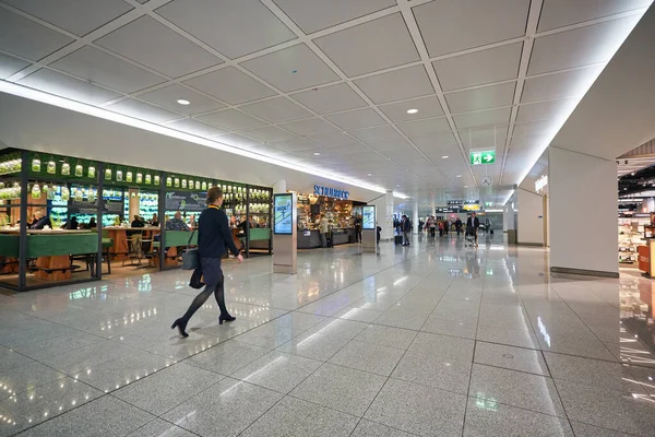 Munich Germany Circa January 2020 Interior Shot Munich Airport — Stock Photo, Image