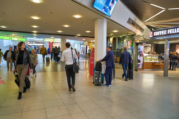 Berlim Alemanha Circa Septembro 2019 Fotografia Interior Aeroporto Berlim Tegel — Fotografia de Stock