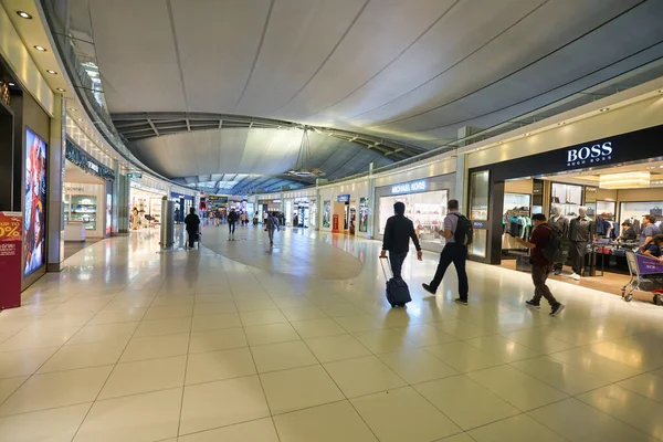 BANGKOK, THAILAND - CIRCA JANUARY, 2020: interior shot of Suvarnabhumi Airport. — Stock Image Bangkok Thailand Circa January 2020 Interior Shot Suvarnabhumi Airport Royalty Free Stock Photos