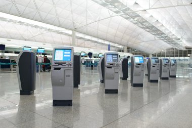 Check-in kioskları