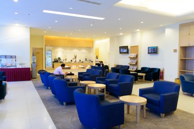 Malezya havayolu lounge iç
