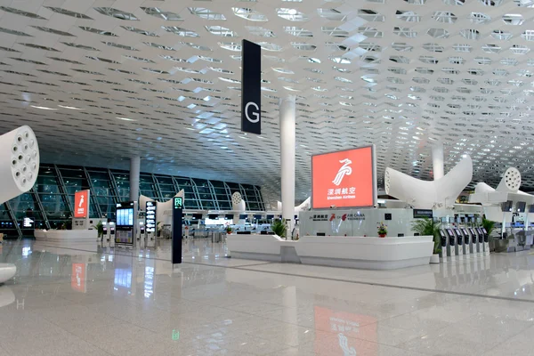 Shenzhen interior do aeroporto — Fotografia de Stock