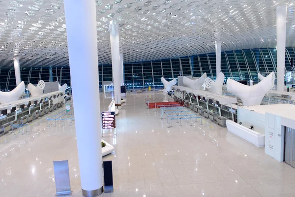 Shenzhen airport interior — Stock Photo, Image