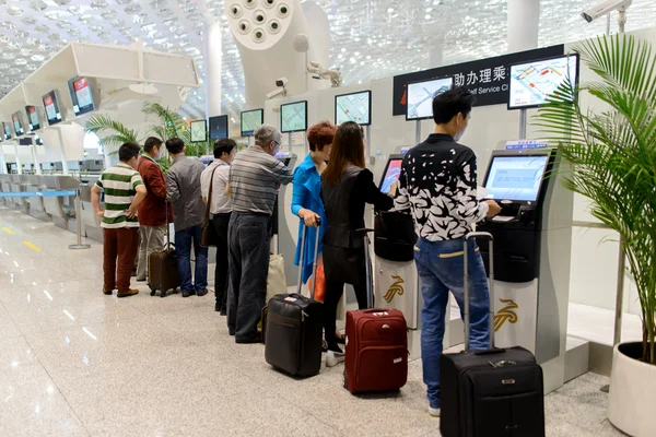 Shenzhen airport belső — Stock Fotó