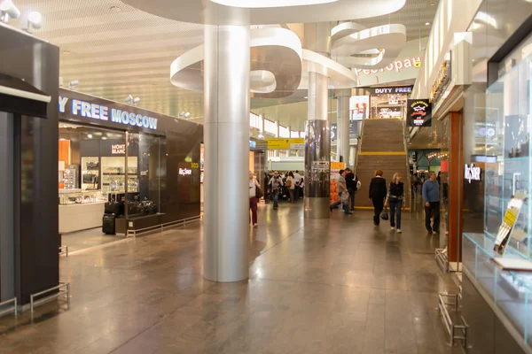 Sheremetyevo interior do aeroporto — Fotografia de Stock