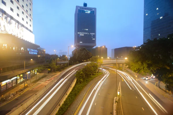 Hong Kong downtown skyscrapers — Stock Photo, Image