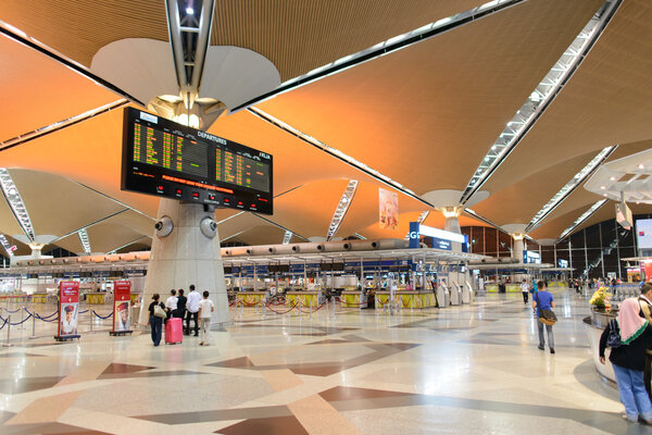 Kuala Lumpur airport interior