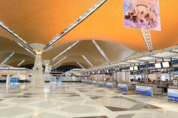 Kuala Lumpur Luchthaven interieur — Stockfoto