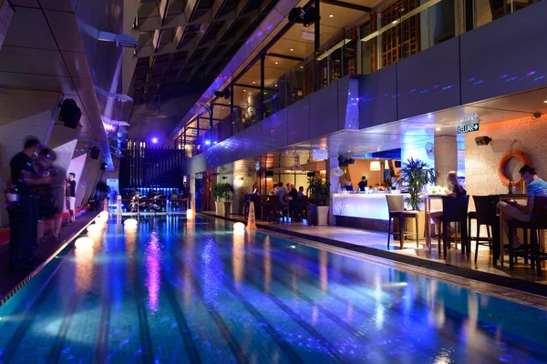 Sky bar hotelu v Kuala Lumpur — Stock fotografie