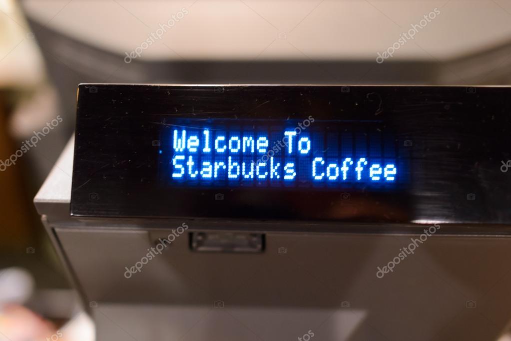Starbucks Cash Register