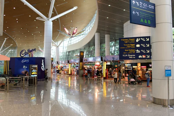 Kuala Lumpur Luchthaven interieur — Stockfoto