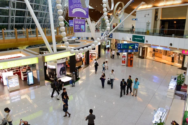 Interiér letiště Kuala Lumpur — Stock fotografie